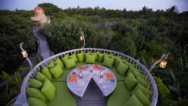 Star Tabel at Fresh in the Garden Soneva Fushi 