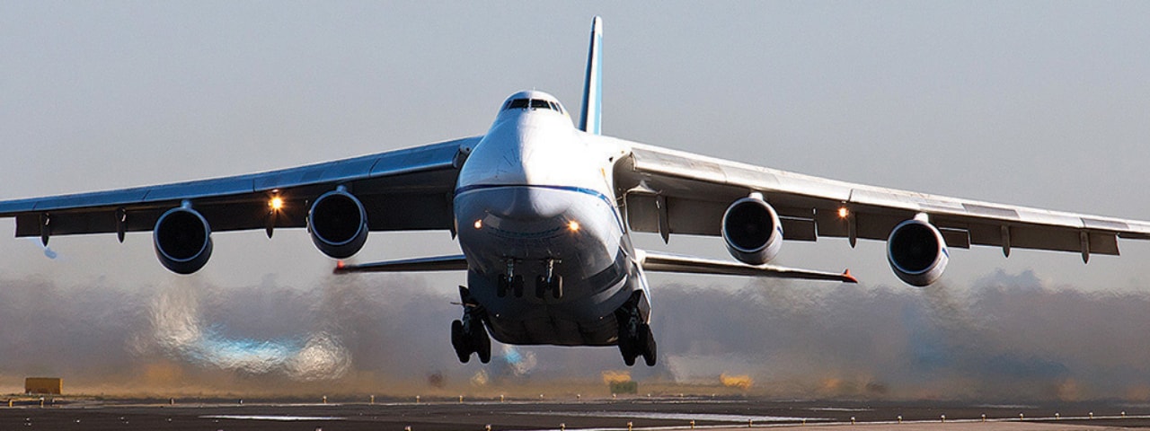 Plane taking off